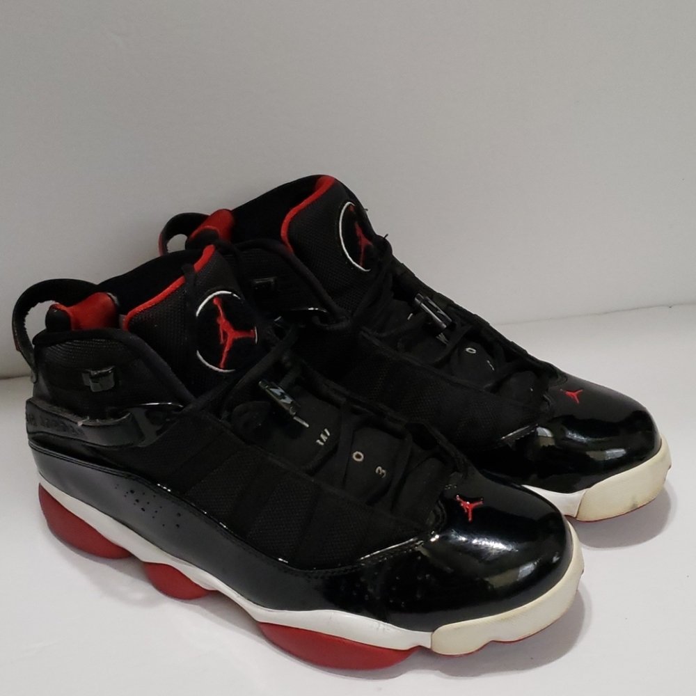Jordan 6 Rings Bred 2013 size 10 Good Used Cond